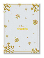 Merry Christmas Holiday Vector Design 