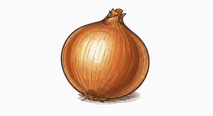 Brown Onion Vegetable Still Life