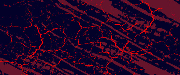 Halftone dots red and blue color pattern gradient grunge texture background. Dot pop art comic sport style vector illustration. grunge vector dots