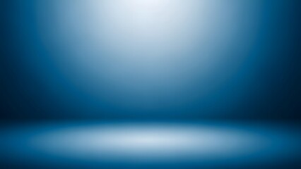 Abstract blue pixelated background with spotlight and gradient effect