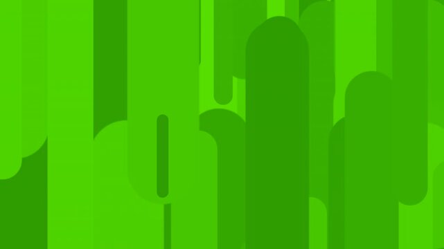 layered green tower structures emulate city skylines blended with organic growth features