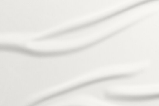 Abstract satin background in cloud dancer color of the year 2026, copy space