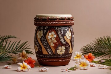 Traditional Solomon Islands Independence Day Drum