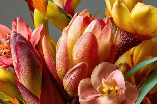 Stunning Seychelles Tropical Flower Bouquet Display