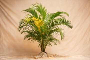 Vibrant Alexandra Palm Independence Celebration Display