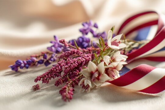 Latvian Independence Day Floral Celebration Arrangement
