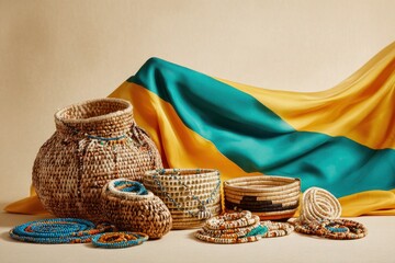 Vibrant Tanzanian Flag Celebrating Independence