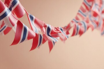 Norwegian Flags in Motion