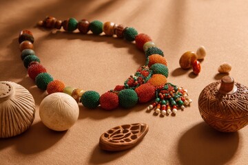 Vibrant Handmade Jewelry for Niger's Independence Day