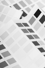  Color samples palette catalog. New trending colour of the 2026 year 