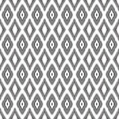 Black and White Geometric Diamond Pattern Seamless Background
