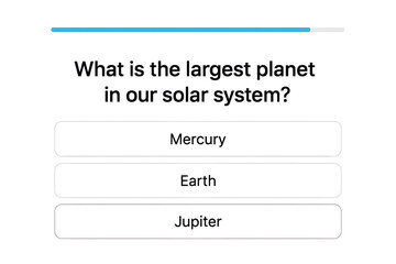 A clean and simple Return on Investment interface displayed on a digital screen viewed from directly above in a modern office environment