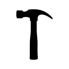 hammer on white