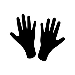 hand in black