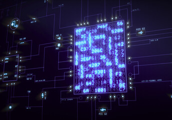 Solutions for Renewable Energy Optimization. Graphics resources. Data transfer image. 