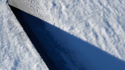 Decision – Straight Shadow on Frozen Surface