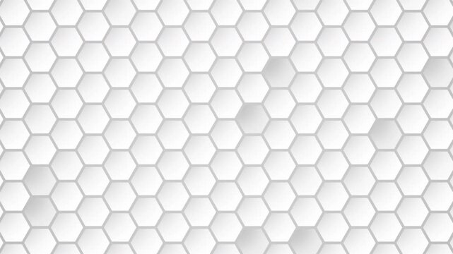 refined patterned surface, seamless pattern of raised hexagons with subtle shadows