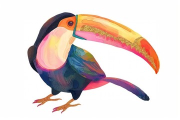 Fototapeta premium Toucan animal bird beak.