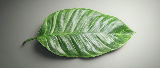 Exquisite Tropical Leaf in Ultra Realism