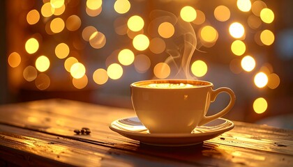 Cozy up with a steaming cup of coffee, perfect for a relaxing morning or a delightful afternoon break, enjoy the rich aroma and smooth taste, a moment of pure bliss and simple pleasures
