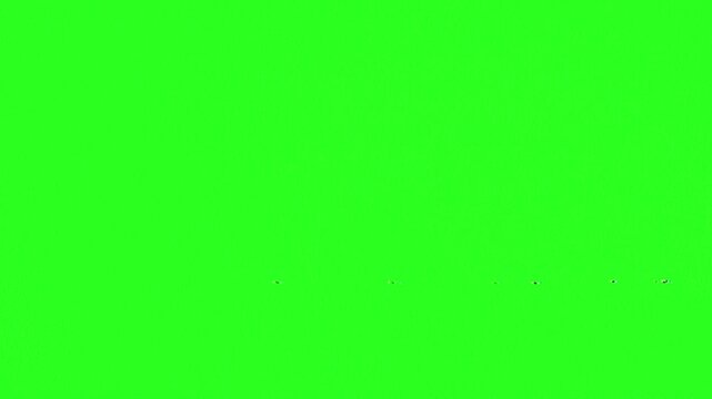 old film, noise and many horizontal scratches moving vertically, home video system or VHS, overlay for video, green backgorund, drag and drop add color key