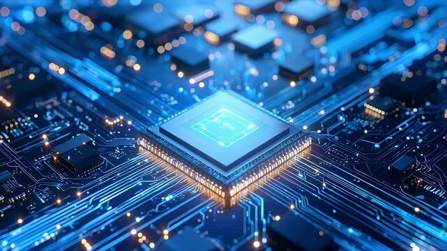 電脳世界を疾走するカメラ - マイクロチップとデータ通信
