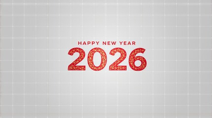 Happy New Year 2026 Celebration Background
