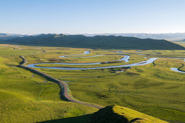 Manzetang Qianwan Wetland, Aba County, Aba Prefecture, Sichuan Province, China