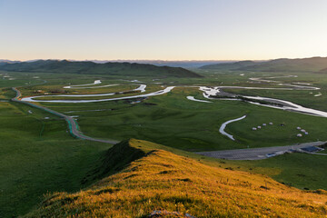 Manzetang Qianwan Wetland, Aba County, Aba Prefecture, Sichuan Province, China