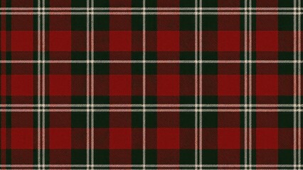 Obraz premium Classic red plaid pattern desktop wallpaper