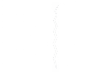 Abstract illustration of a white zigzag line symbolizing a breakage or fracture on a surface or object. Eps10 format