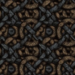 Intricate Celtic knots woven expertly into a mystical and hypnotic seamless pattern