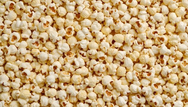 close up of popcorn