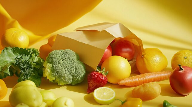 Fresh Produce for Advertising Design Inspiration