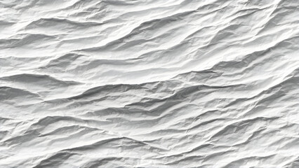 Abstrakcyjna biała tekstura papieru z falistym reliefem