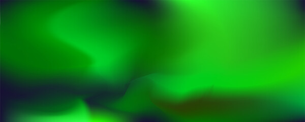 Elegant and cool emerald green color gradient background texture. Modern vivid and dynamic abstract wavy pattern design illustration for template, banner, poster, cover, decoration, page, backdrop