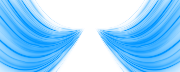 Bright light trails twist and curve across dark abstract backgrounds. Motion blur enhances kinetic energy and dynamic motion. Ideal for cyber and sci-fi visuals. PNG