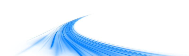 Bright neon streaks form twisting, glowing pathways. Motion blur adds dynamic depth and speed perception. Ideal for cyber and futuristic illustrations. PNG