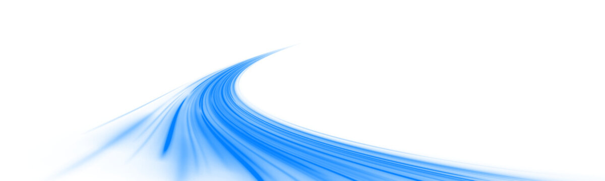 Bright neon streaks form twisting, glowing pathways. Motion blur adds dynamic depth and speed perception. Ideal for cyber and futuristic illustrations. PNG