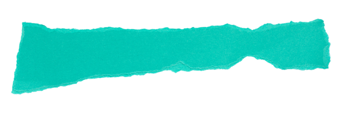 blue torn or ripped paper isolated on transparent png background,realistic torn cardboard paper edges,torn or ripped cyan paper frame,design decoration,cyan torn paper background - Powered by Adobe