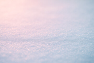 Obraz premium Soft snow texture with pastel colors and gentle light reflections