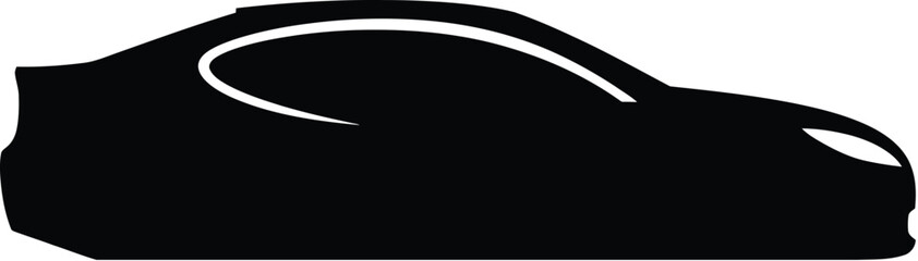 Simple black horizontal line icon on white background dash underscore