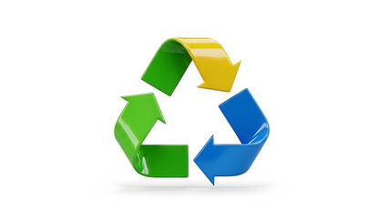 Obraz premium Recycling Symbol for a Sustainable Future