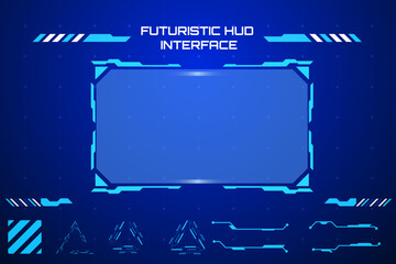 Neon Futuristic UI Design Kit. Glowing Abstract Frames, Banners, and Control Panel Elements. A customizable kit of glowing, neon-colored vector elements for futuristic user interface (UI) an