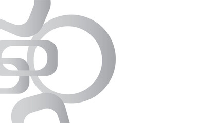 Minimalist Abstract Geometric Background with Grey Gradient Shapes