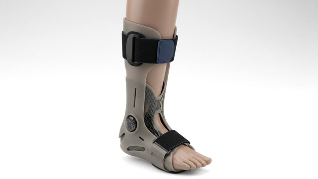 Relief and Support Ankle Foot Orthosis AFO brace promoting recovery and healing, ideal for medical professionals and orthopedics, aiding mobility and comfort