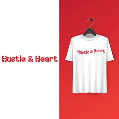 Minimalist Flat Vector Typography Word Design for Modern T-Shirt Print and Branding