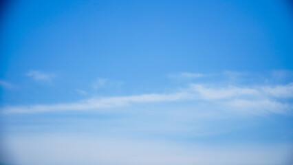 blue sky with clouds