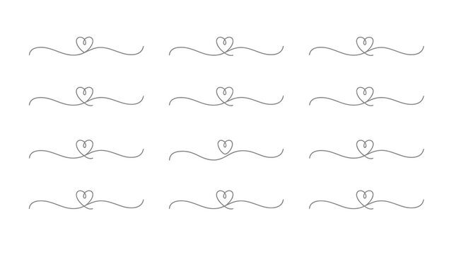 A collection of twelve hand drawn whimsical doodle dividers and borders with playful faces and swirling lines perfect for adding a touch of charm to designs