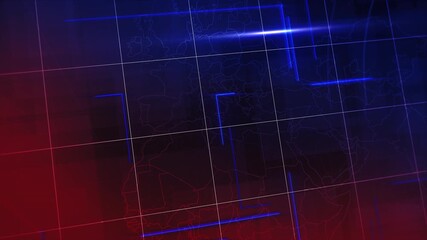 luminous technological grid interlaced with streaming digital information channels - Powered by Adobe